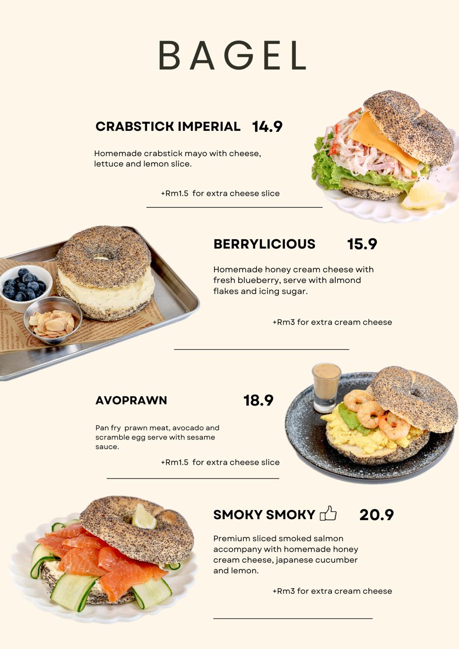 Hou Hou Sandwich Bar — Menu, Pulau Pinang