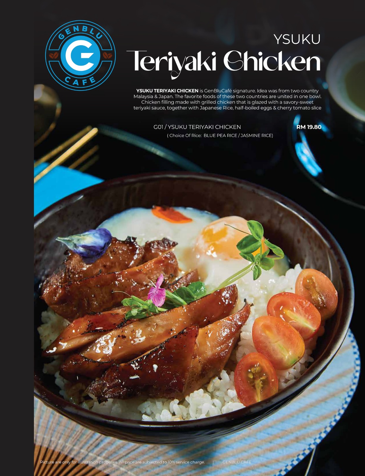 GENBLU CAFE AUTO CITY — Menu, Perai, Pulau Pinang