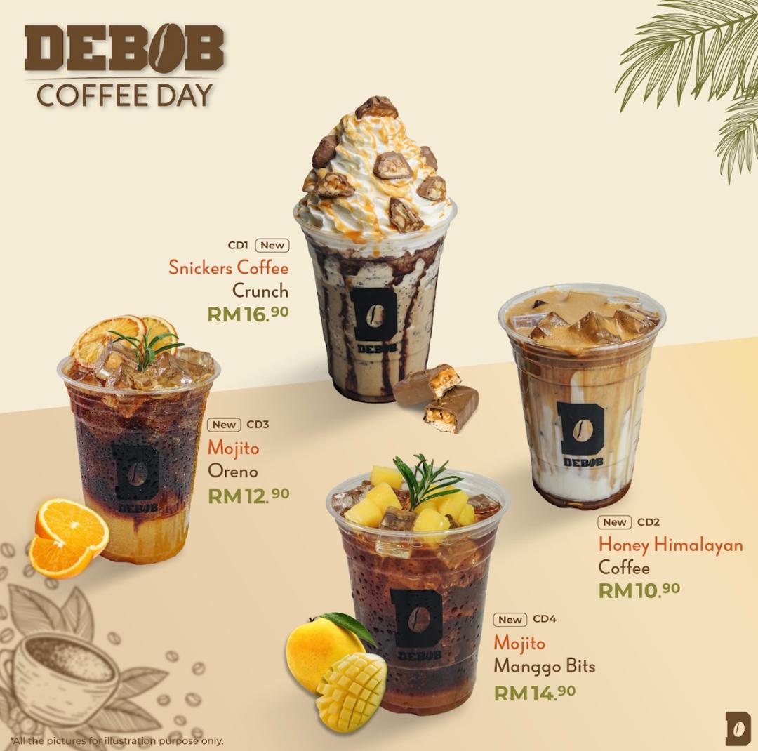 Debob Coffee — Menu, Bukit Mertajam, Pulau Pinang