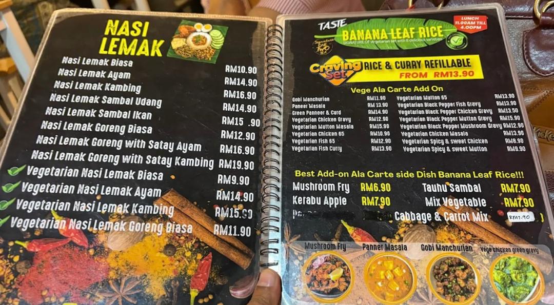 One Two Tea — Menu, sungai petani, Kedah