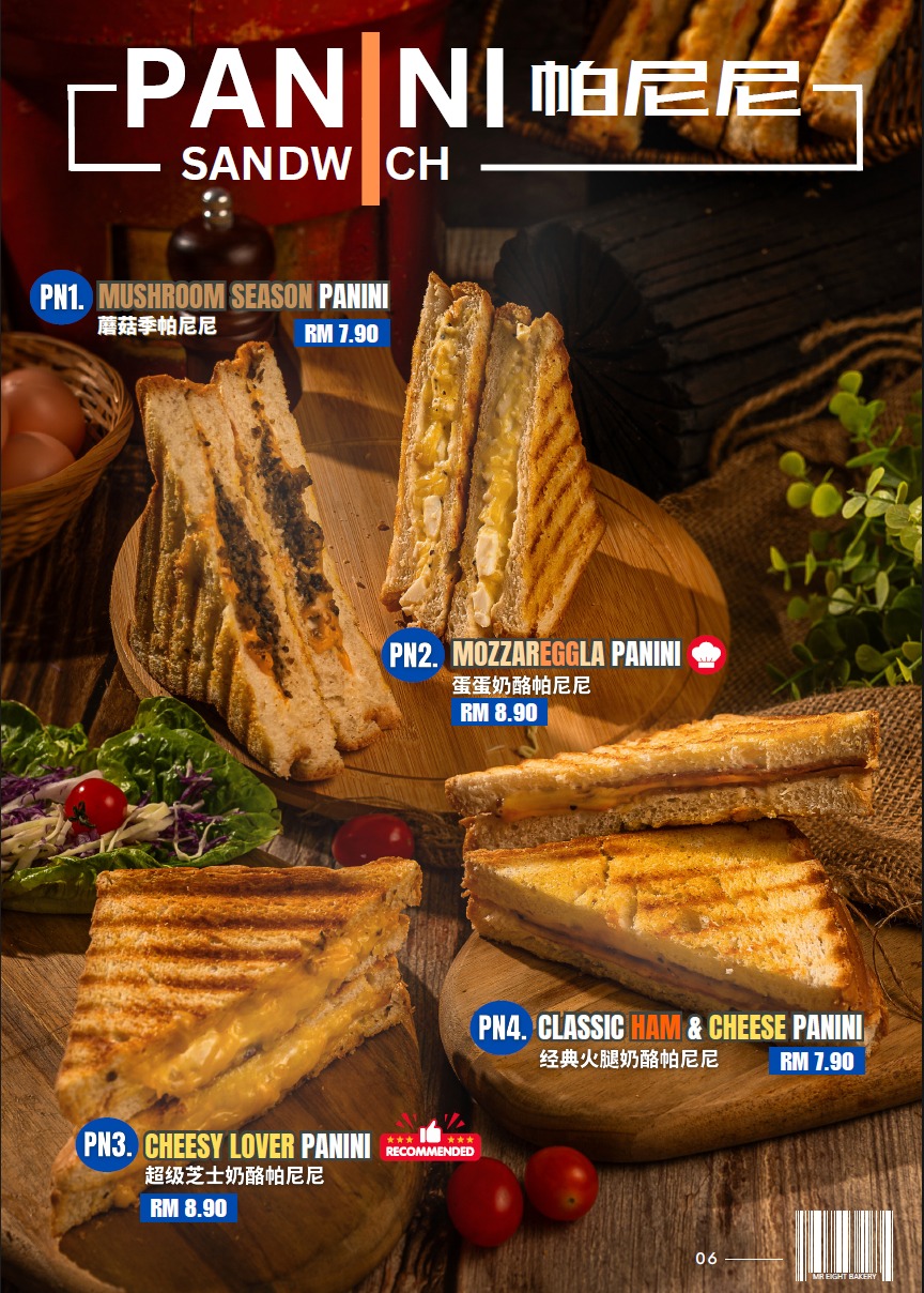 Mr.Eight Kitchen 八啡坊 — Menu, George Town, Pulau Pinang