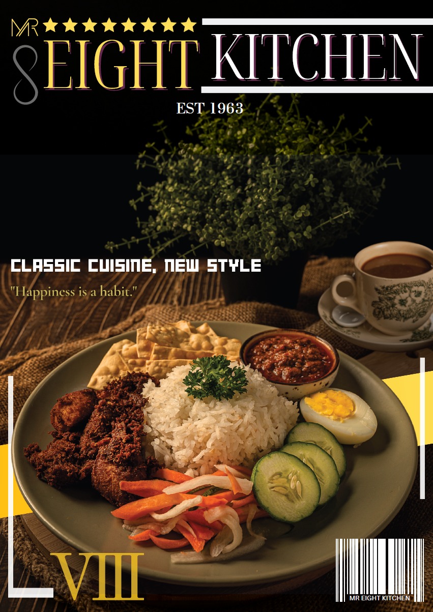 Mr.Eight Kitchen 八啡坊 — Menu, George Town, Pulau Pinang