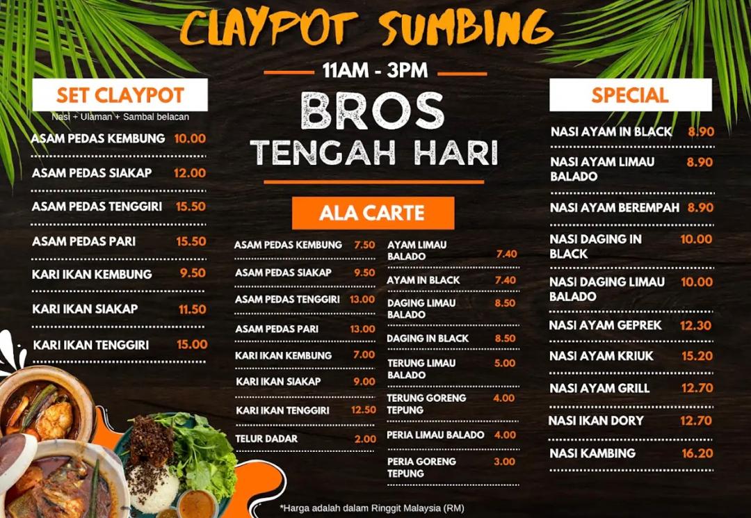 Bro’s Burger & Western — Menu, Butterworth, Pulau Pinang