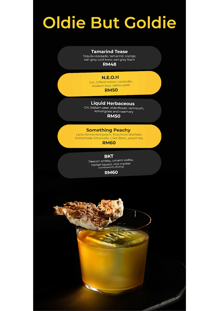 Biso.pg — Menu, George Town, Pulau Pinang