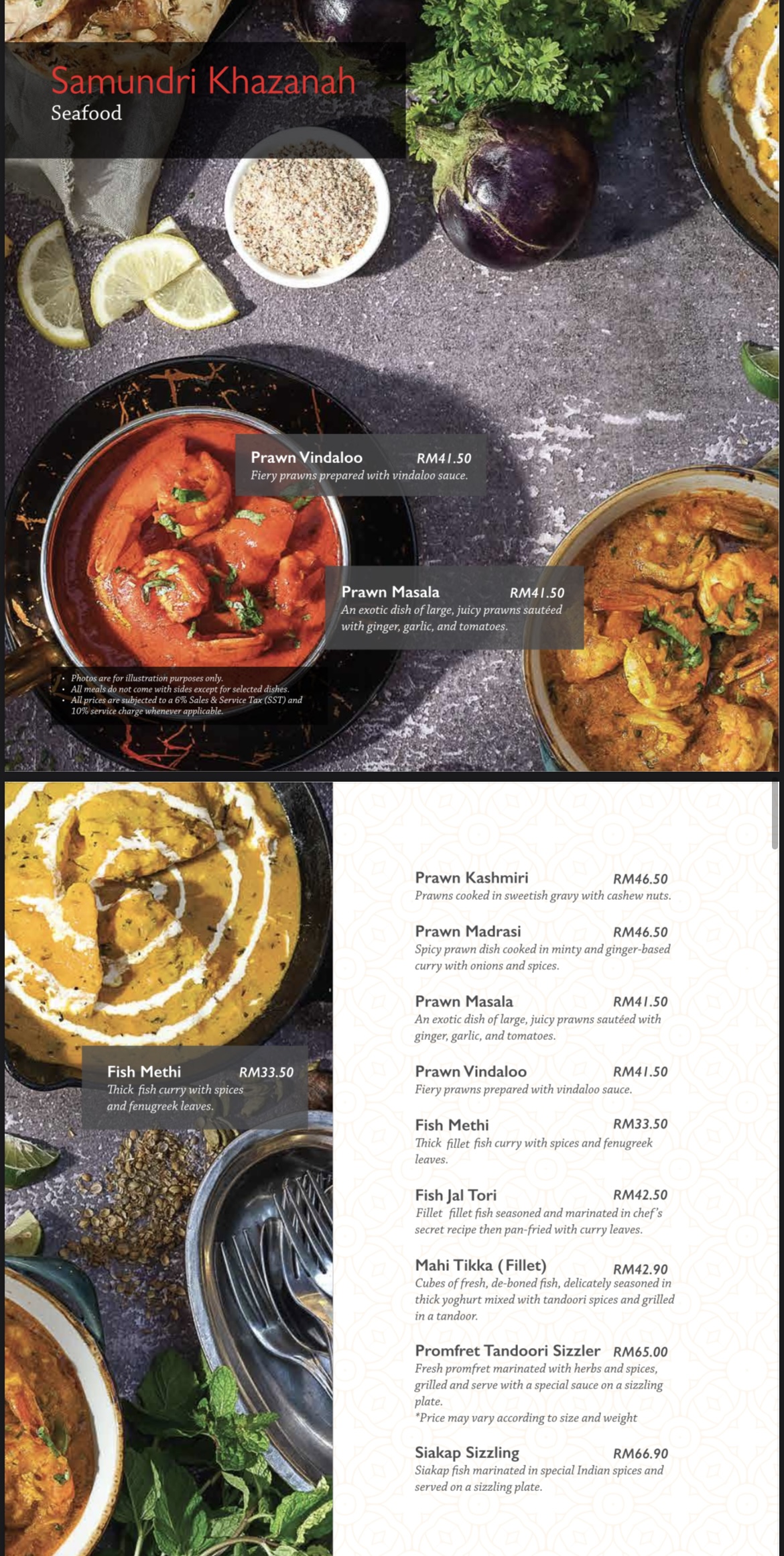 D’TANDOOR RESTAURANT PENANG — Menu, Tanjong Tokong, Pulau Pinang