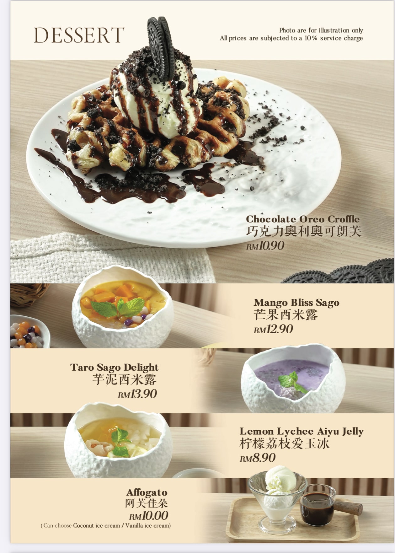 Shake King — Menu, Bukit Mertajam, Pulau Pinang