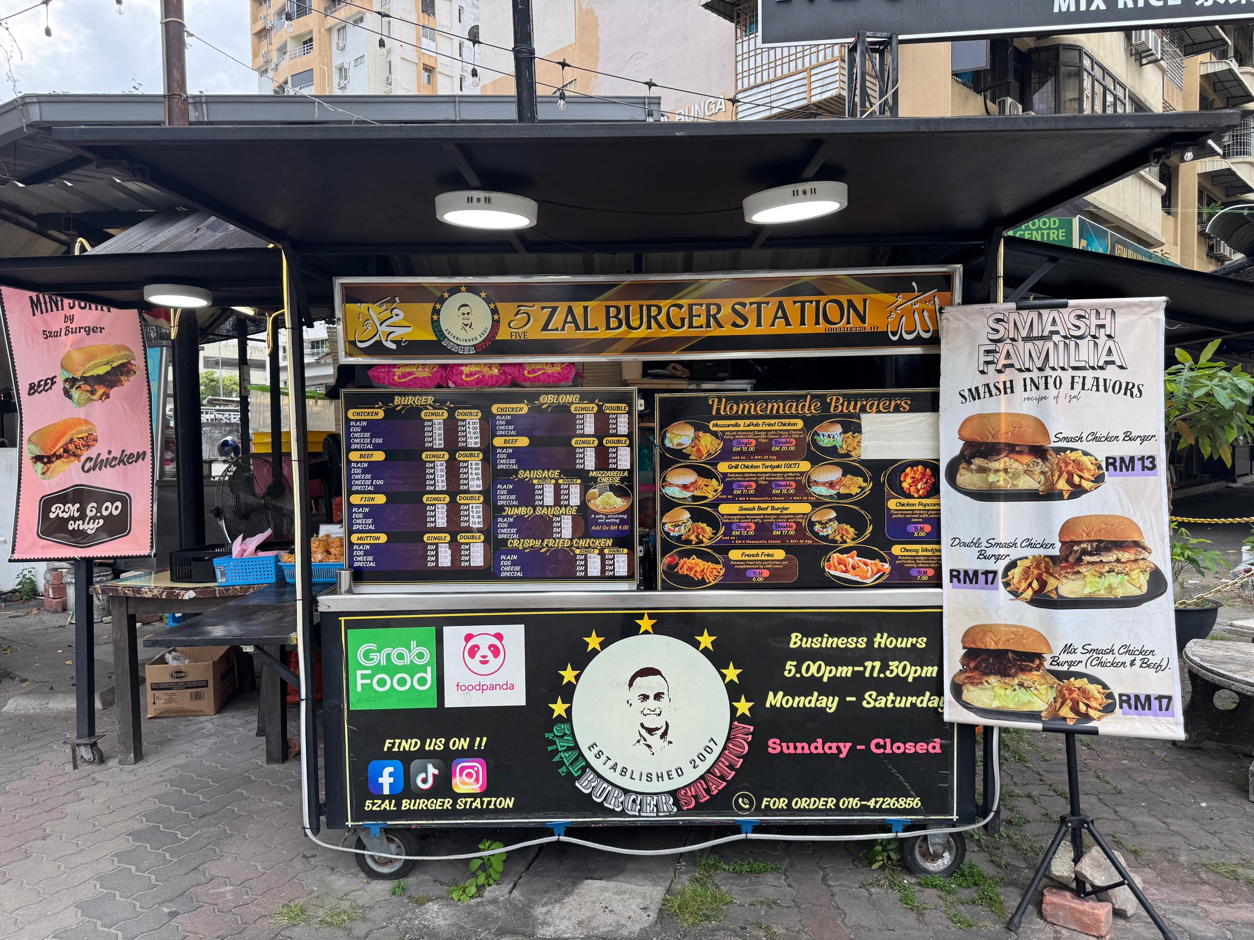 5zal Burger Station — Environment, Jelutong, Pulau Pinang