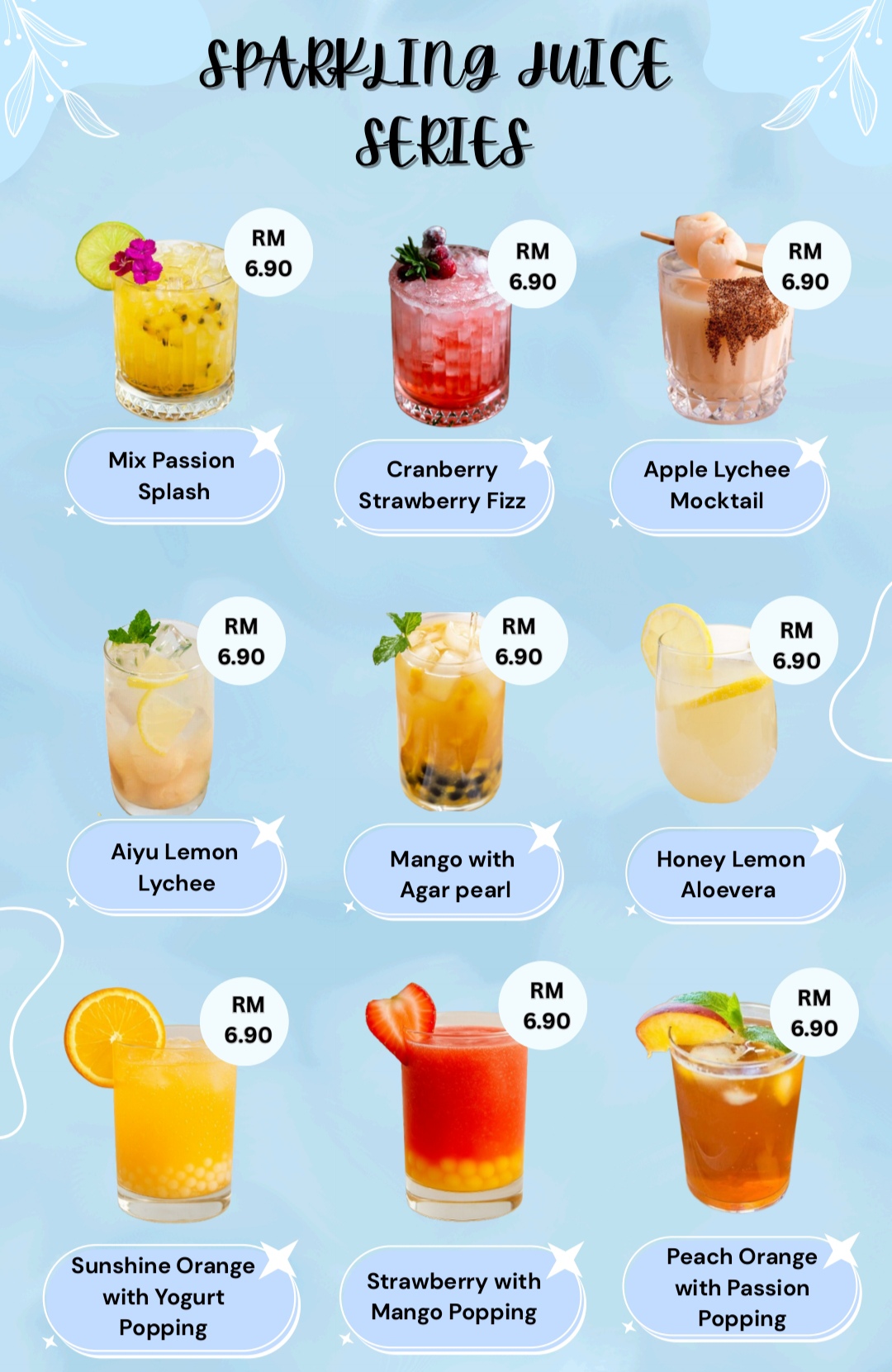 H2O — Menu, Jln Tun Hamdan Sheikh Tahir, 842 2012, Jalan Bertam, 13200 Kepala Batas, Pulau Pinang