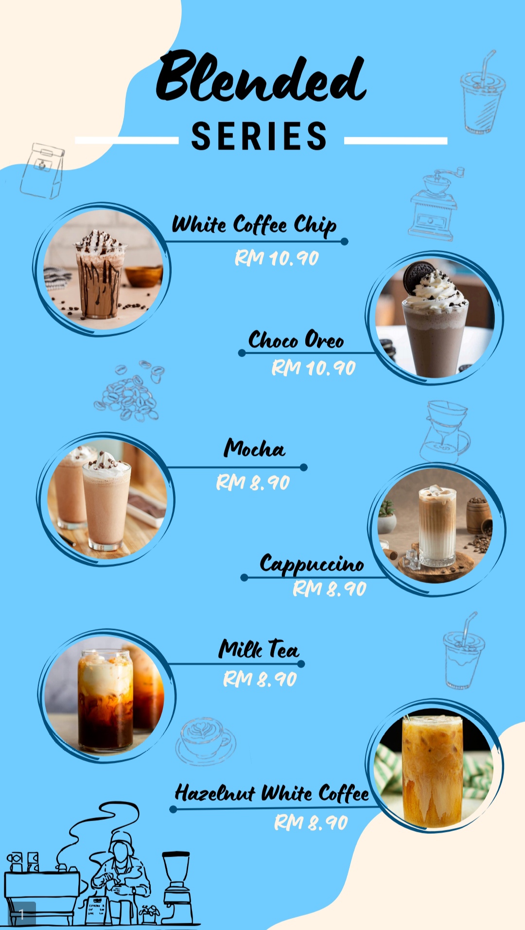 H2O — Menu, Jln Tun Hamdan Sheikh Tahir, 842 2012, Jalan Bertam, 13200 Kepala Batas, Pulau Pinang