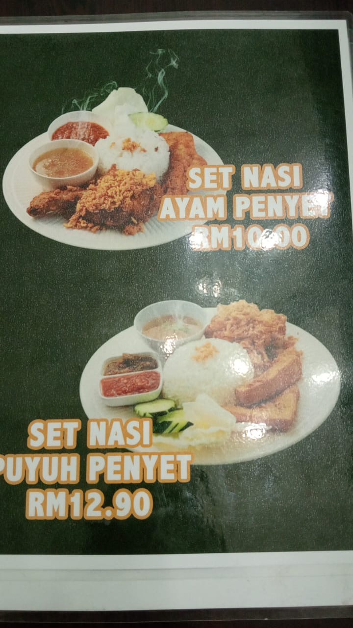 HAYATI KAFE — Menu, KEPALA BATAS, Pulau Pinang