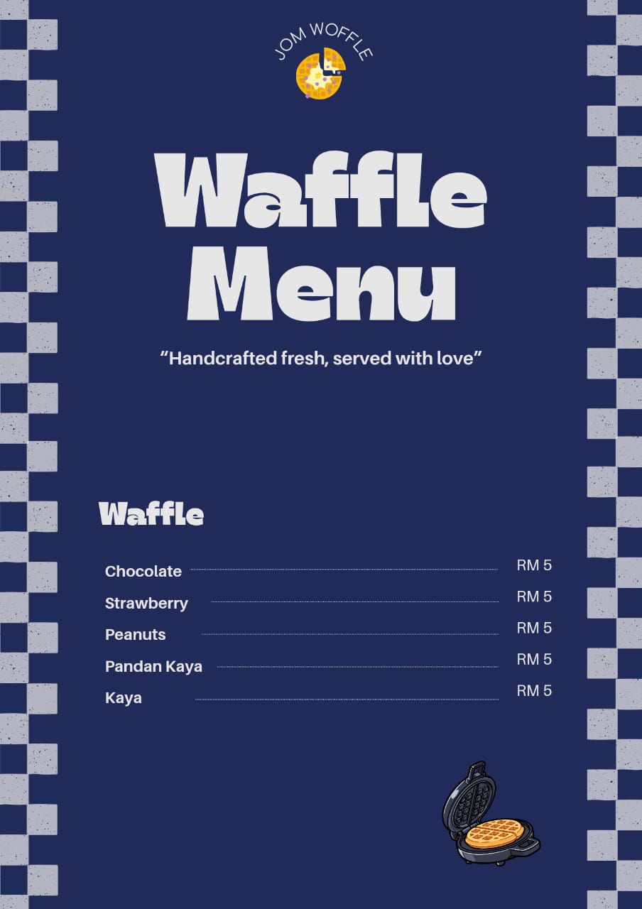 JOMM WOFFLE — Menu, PERMATANG PAUH, Pulau Pinang