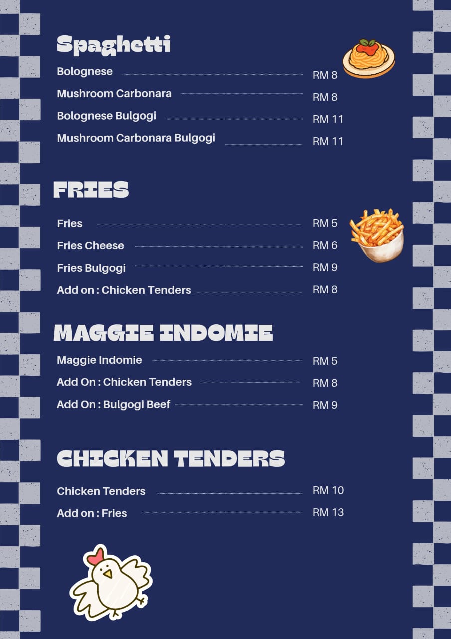 JOMM WOFFLE — Menu, PERMATANG PAUH, Pulau Pinang