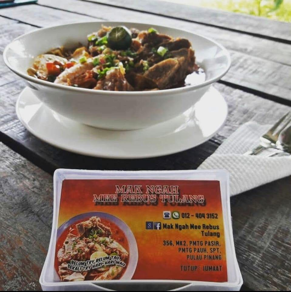 MAK NGAH MEE REBUS TULANG