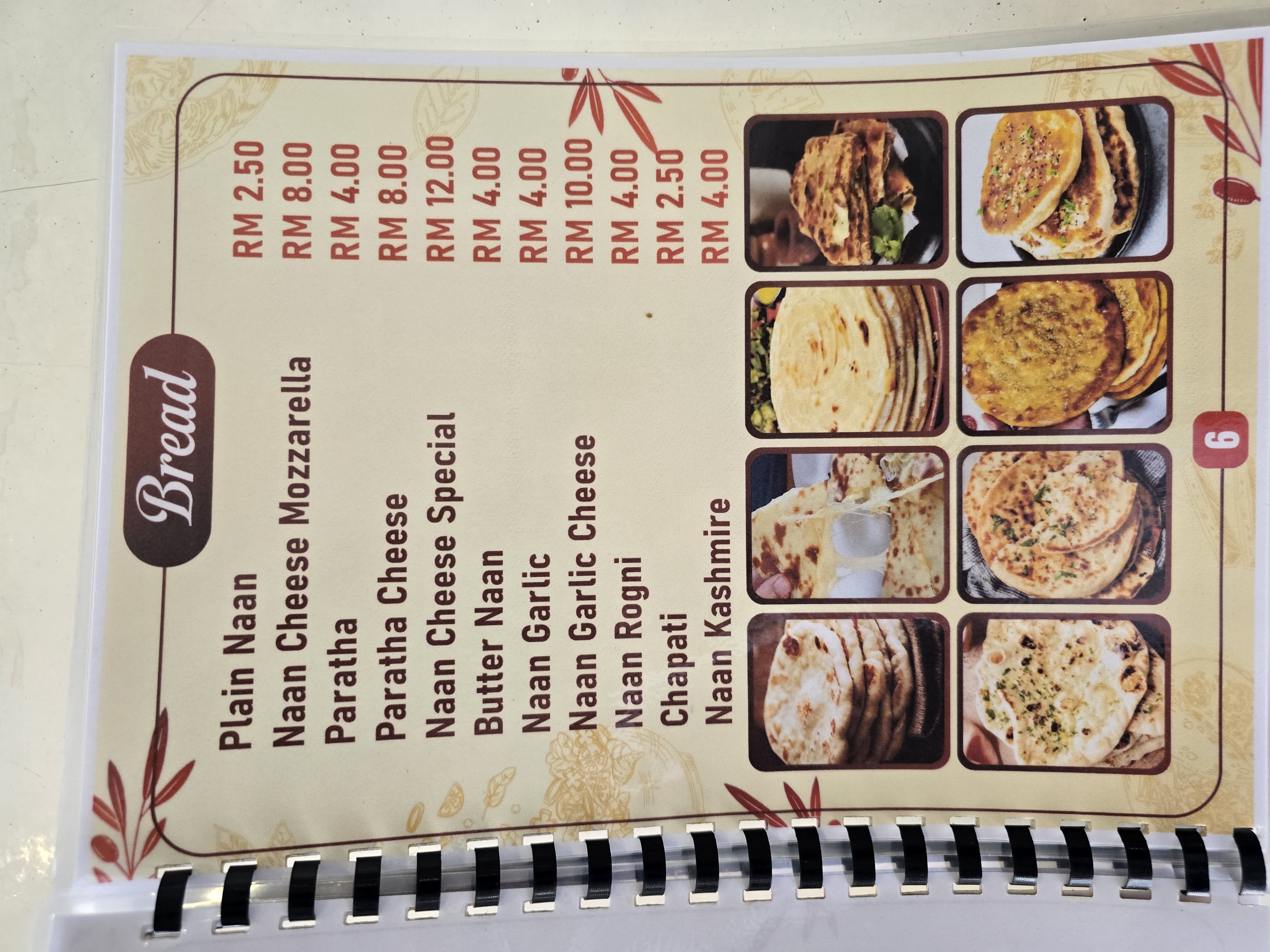 NASI KANDAR AMIRAH — Menu, KEPALA BATAS, Pulau Pinang