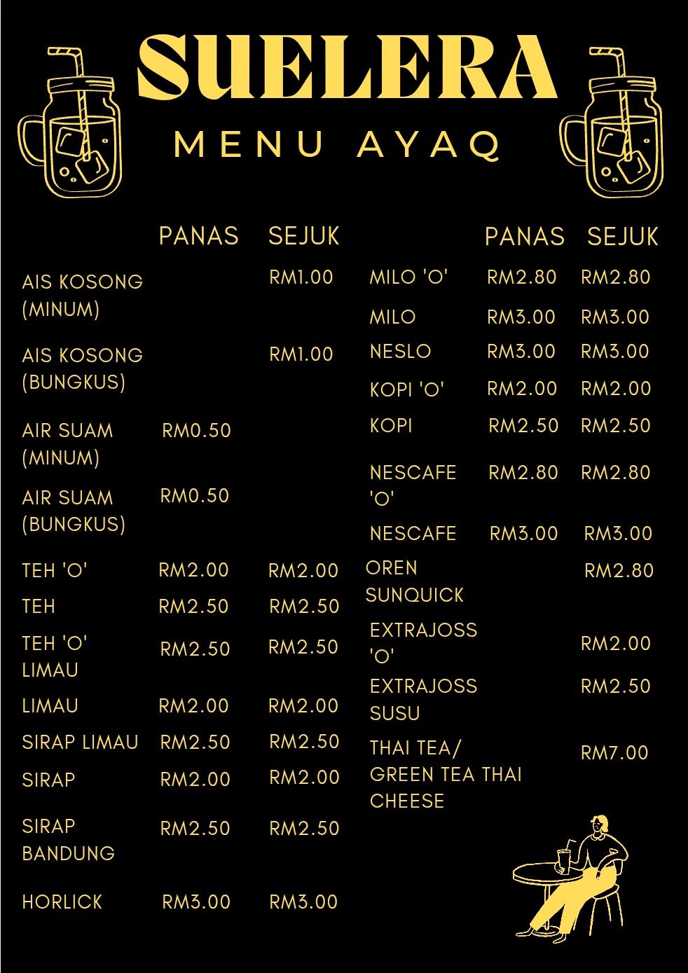 SUE NASI LEMAK SOTONG — Menu, BUTTERWORTH, Pulau Pinang