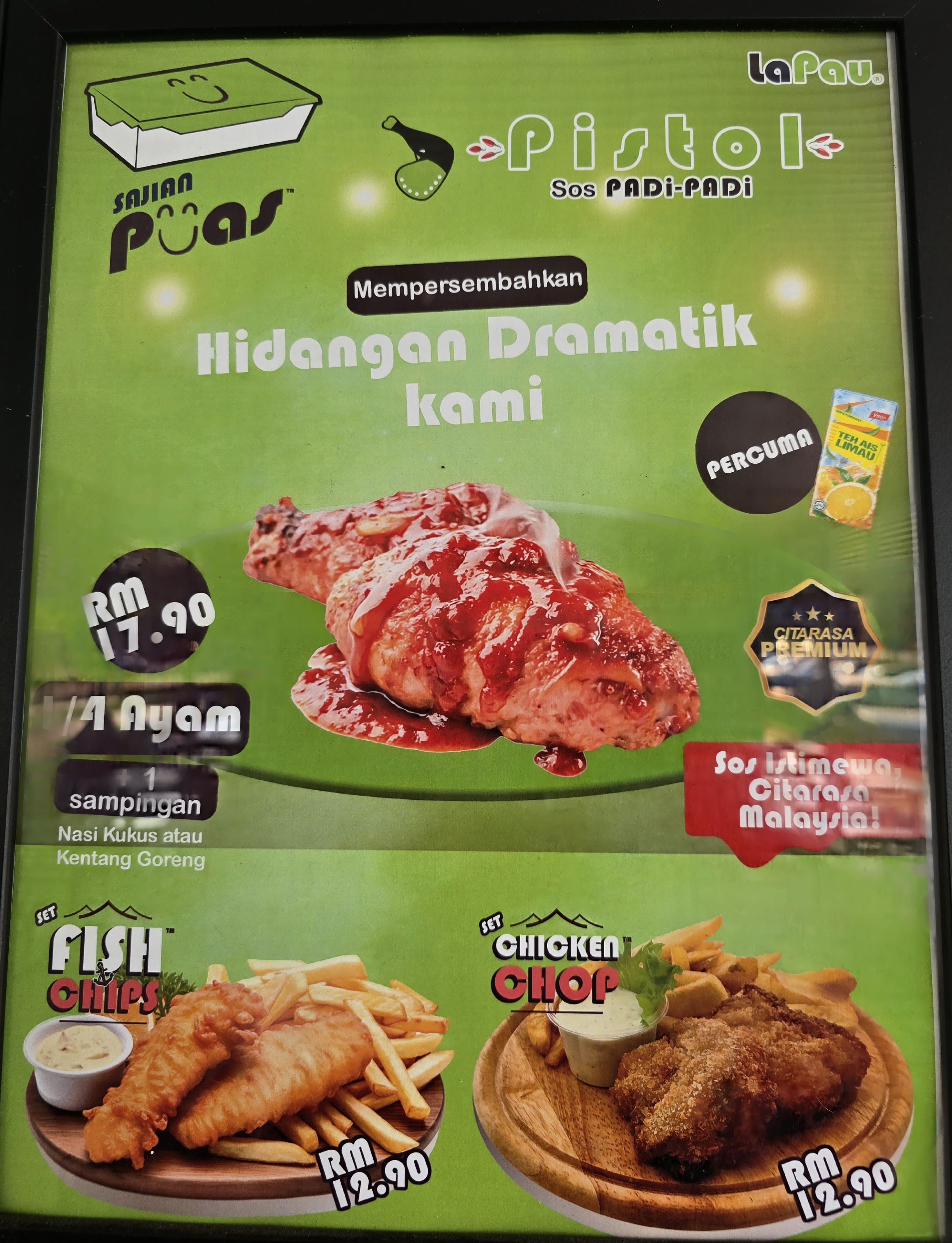 LaPau — Menu, PERMATANG PAUH, Pulau Pinang