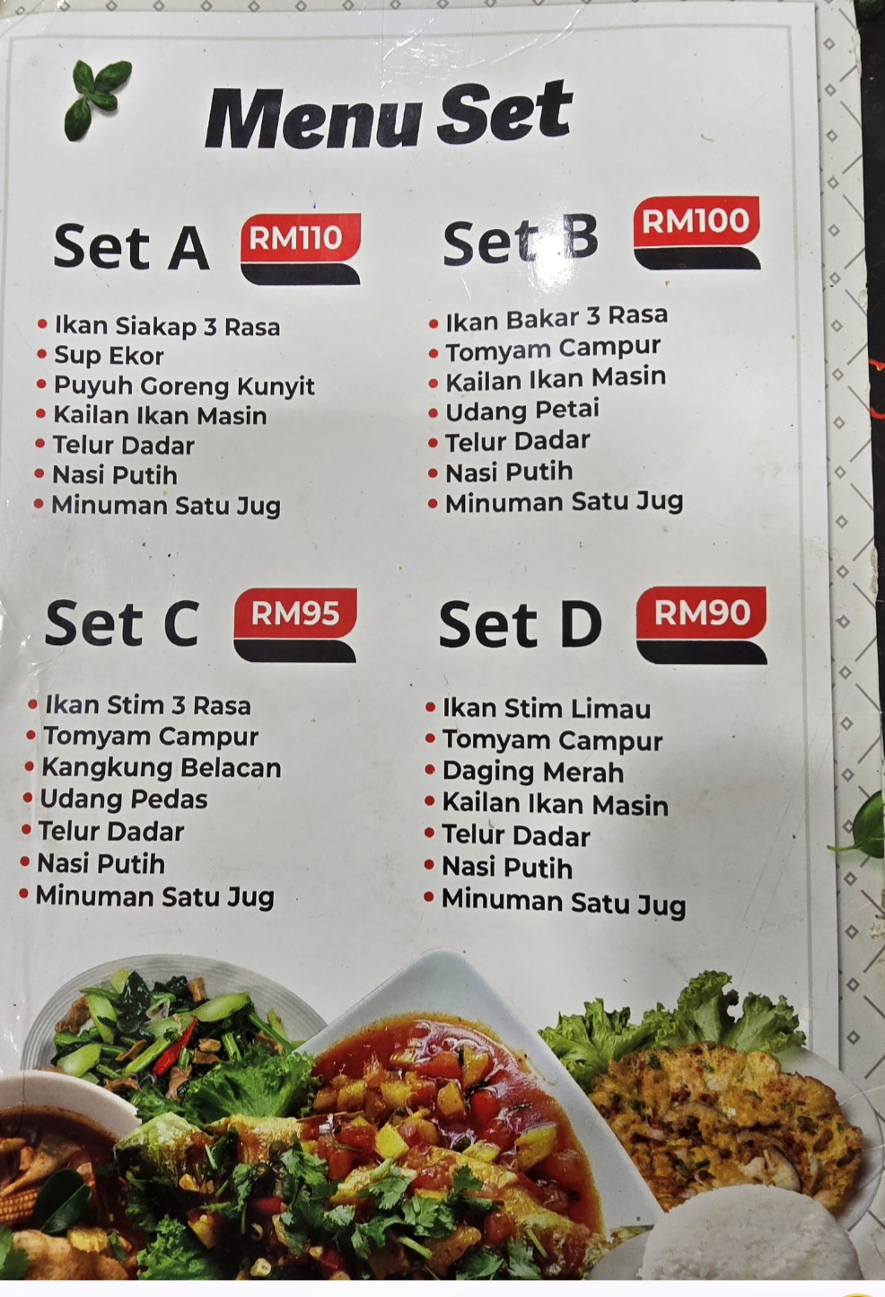 BAGUS THAI KITCHEN — Menu, PERMATANG PAUH, Pulau Pinang