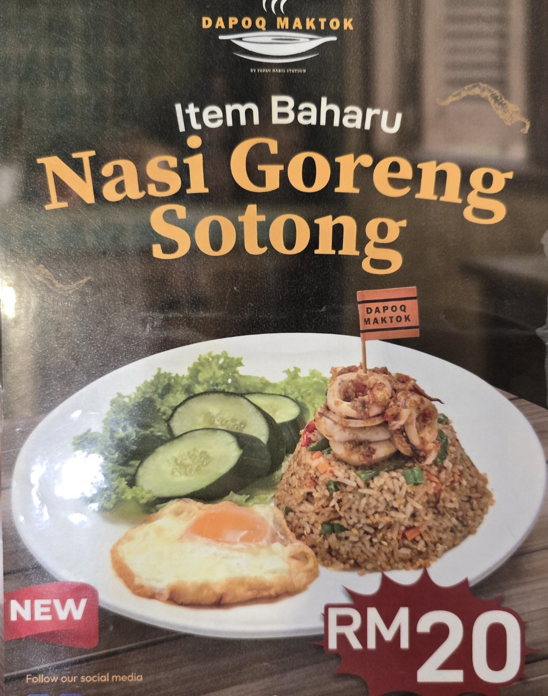 Dapoq Maktok by Tapau Habis Station — Menu, BUKIT MERTAJAM, Pulau Pinang
