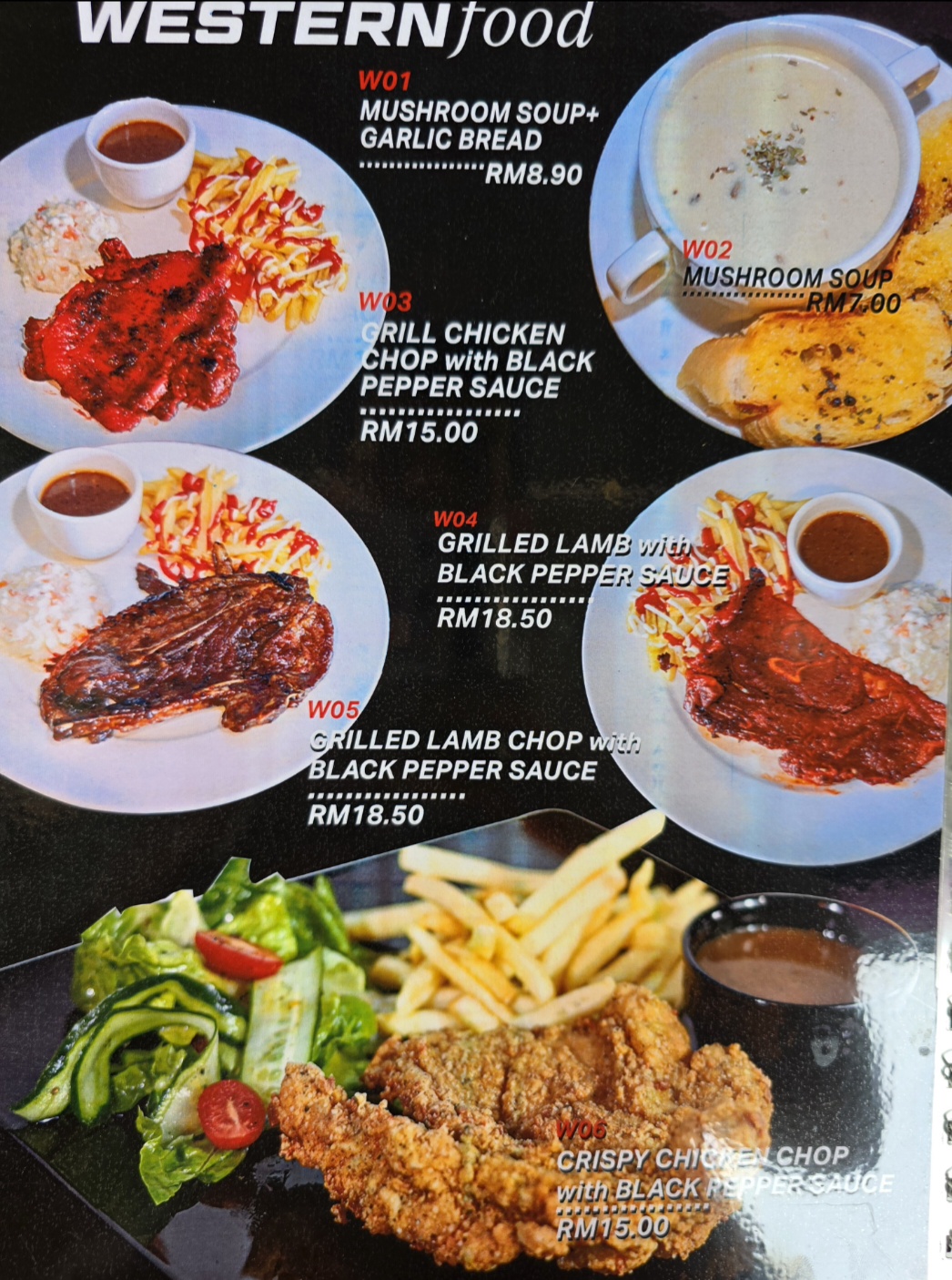 FIRSHA KITCHEN — Menu, TASEK GELUGOR, Pulau Pinang