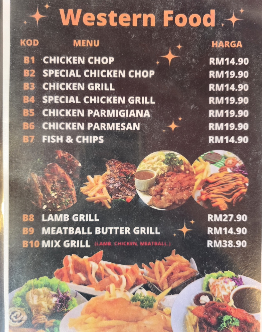 THE BOAT KITCHEN — Menu, PENANTI, Pulau Pinang