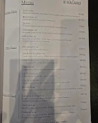 Il Bacaro — Menu, George Town, Pulau Pinang