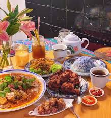Flower Mulan Nyonya Cafe Burma Road — Food, George Town, Pulau Pinang