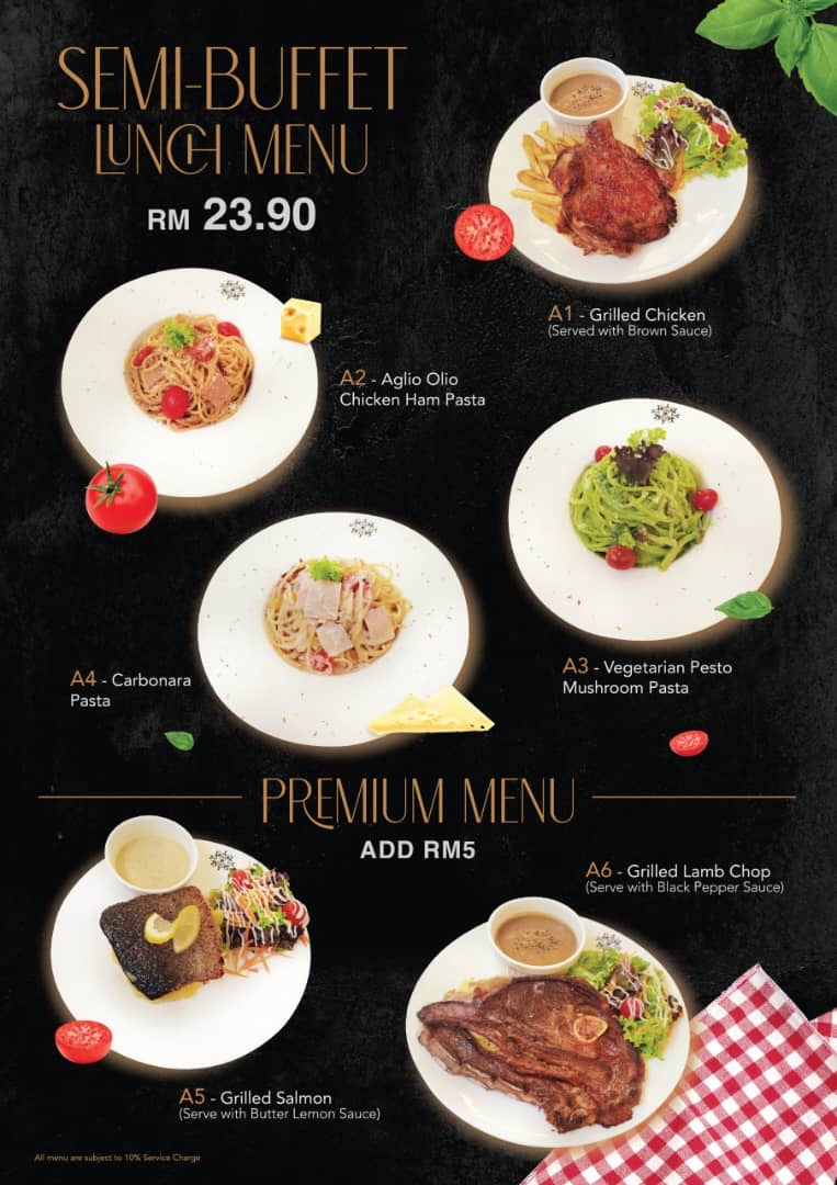 Silver Spoon Cuisine — Menu, George Town, Pulau Pinang