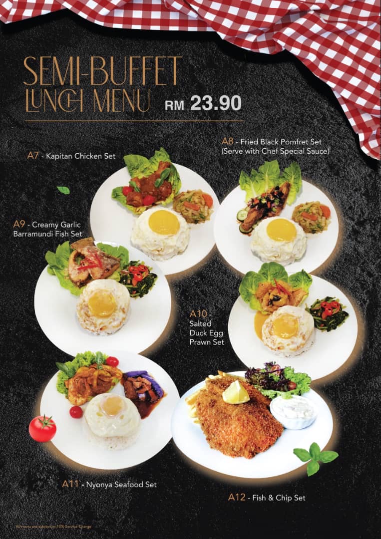Silver Spoon Cuisine — Menu, George Town, Pulau Pinang