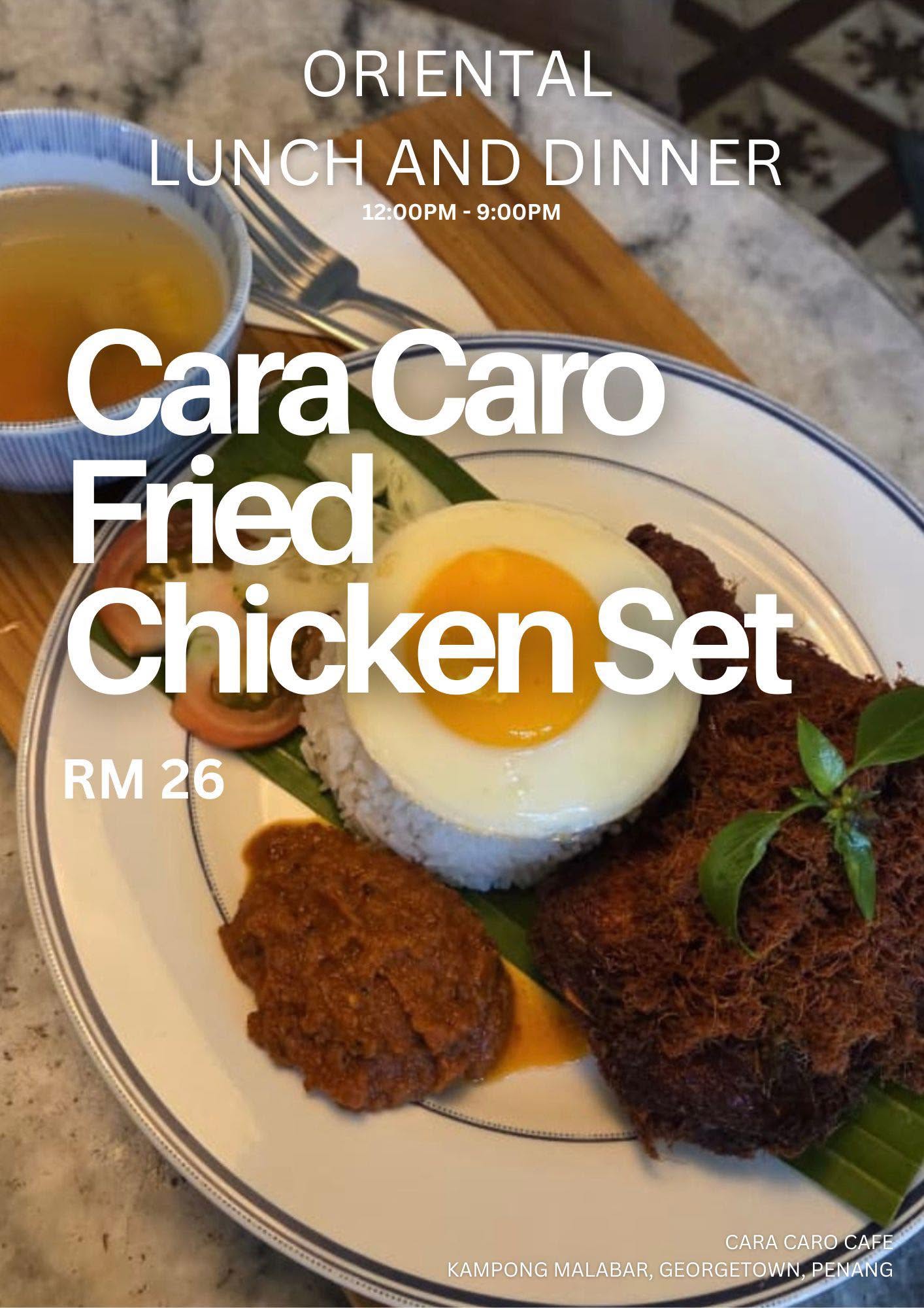 Cara Caro Cafe — Food, George Town, Pulau Pinang