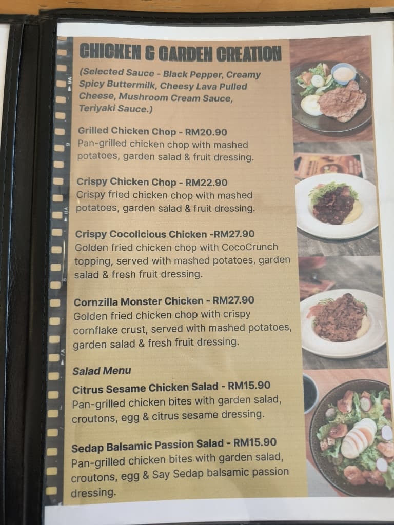 SAY Sedap Cafe — Menu, Butterworth, Pulau Pinang