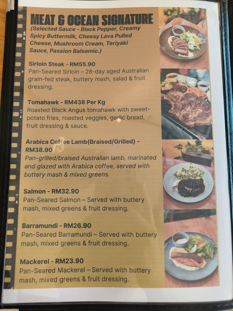 SAY Sedap Cafe — Menu, Butterworth, Pulau Pinang