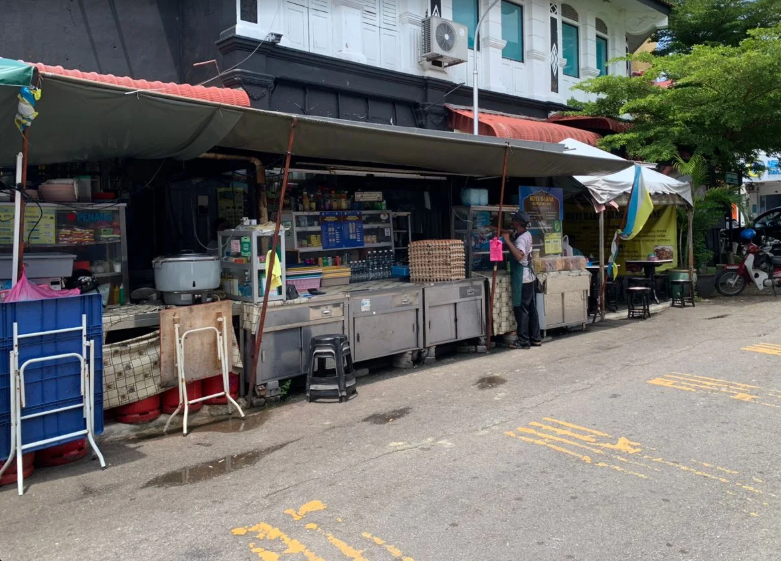 Roti Bakar Bangkok Lane — Environment, George Town, Pulau Pinang