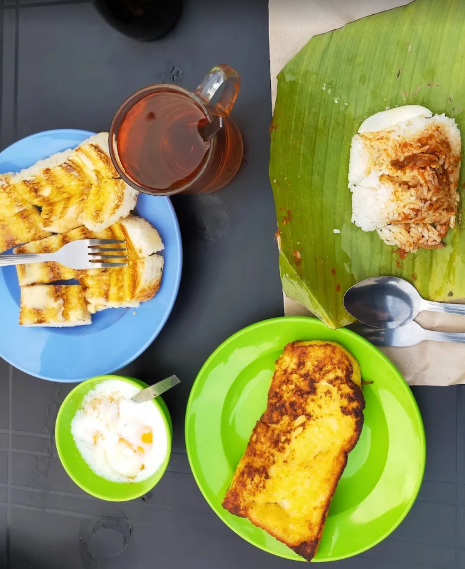 Roti Bakar Bangkok Lane — Food, George Town, Pulau Pinang