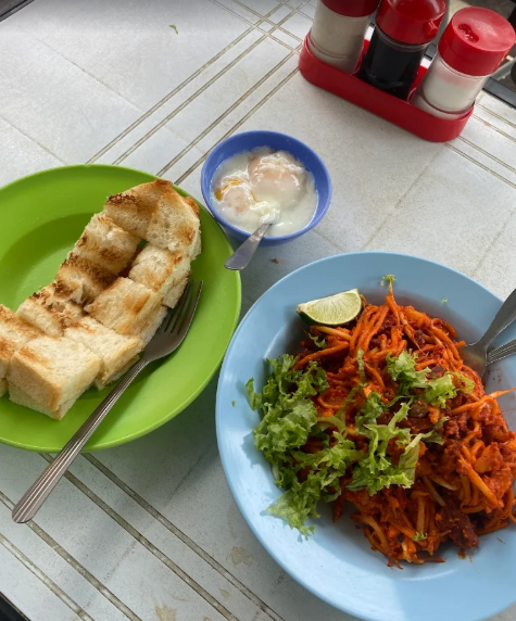 Roti Bakar Bangkok Lane — Food, George Town, Pulau Pinang