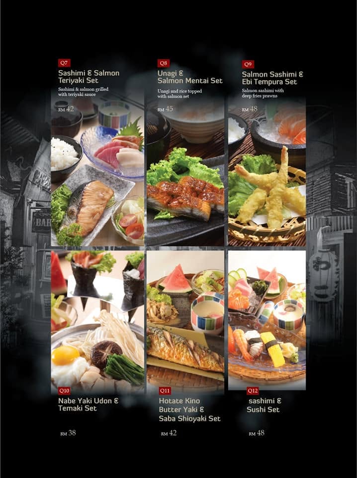 Hanabi Udini Square — Menu, George Town, Pulau Pinang