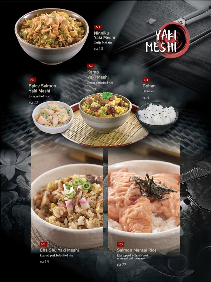 Hanabi Udini Square — Menu, George Town, Pulau Pinang