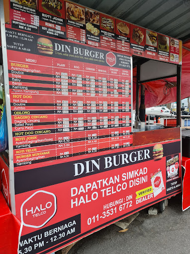 Din Burger Halo Telco