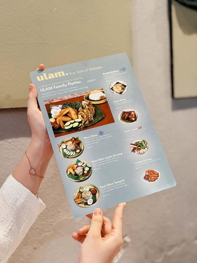 5 Elements — Menu, George Town, Pulau Pinang