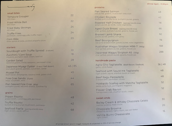 Curios-City Penang — Menu, George Town, Pulau Pinang