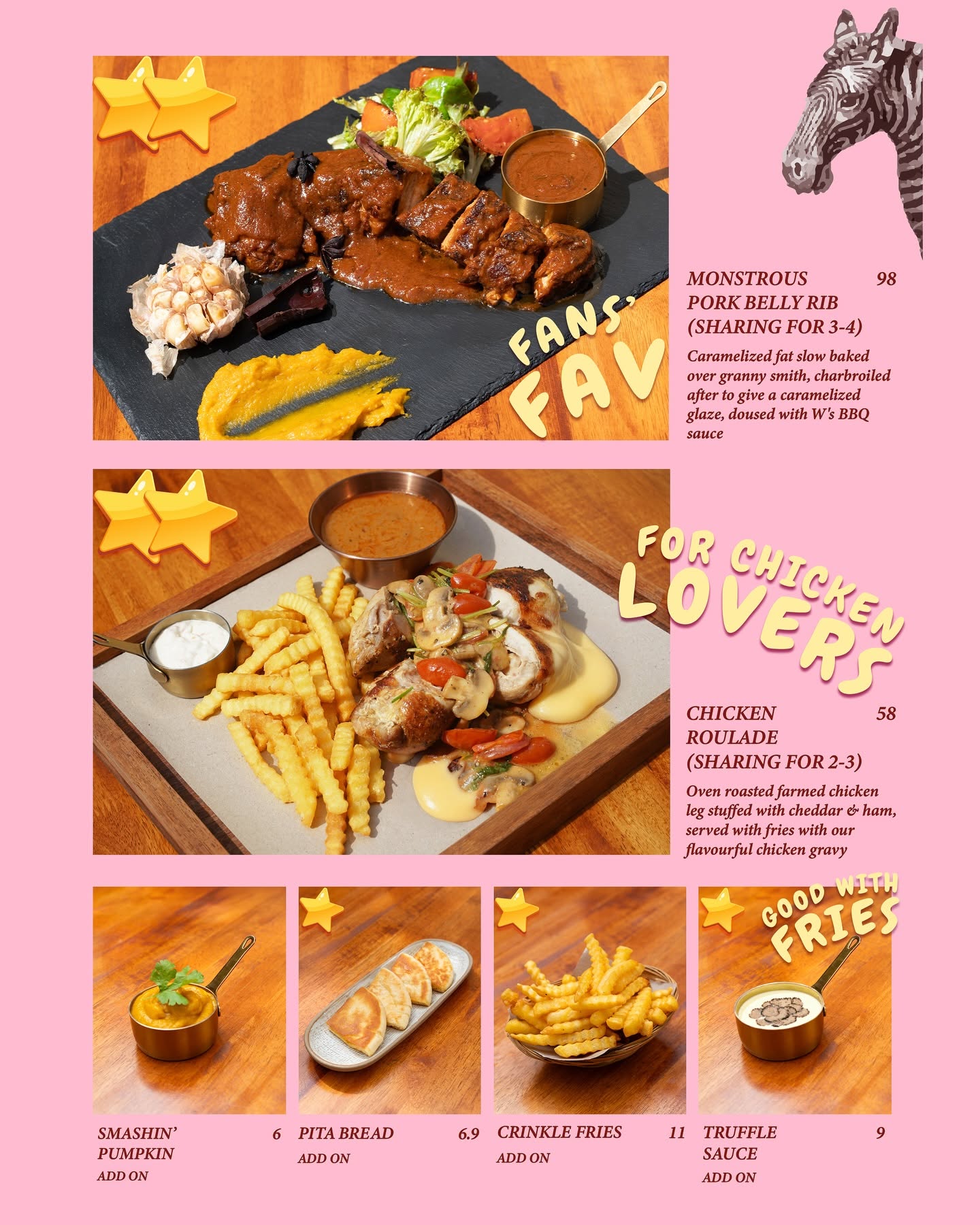 Whisk & Whiz Cafe Bistro — Menu, George Town, Pulau Pinang