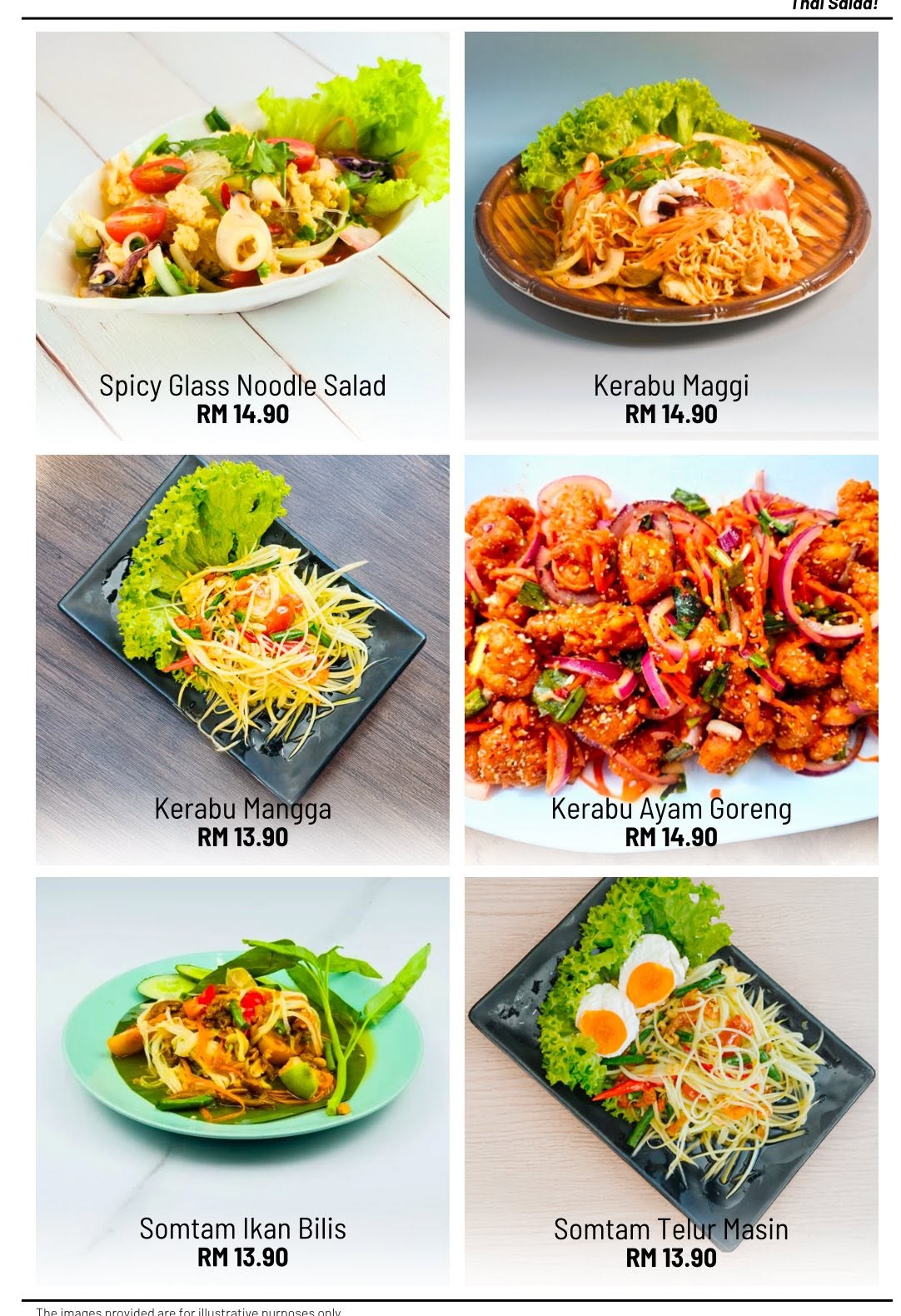 Bangkok Kitchen (Penang Road) — Menu, George Town, Pulau Pinang
