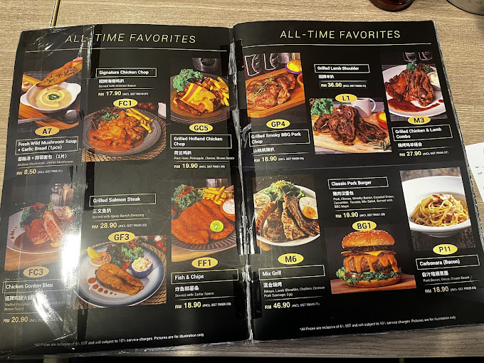 James Foo Western Food @ Karpal Singh Drive — Menu, Jelutong, Pulau Pinang