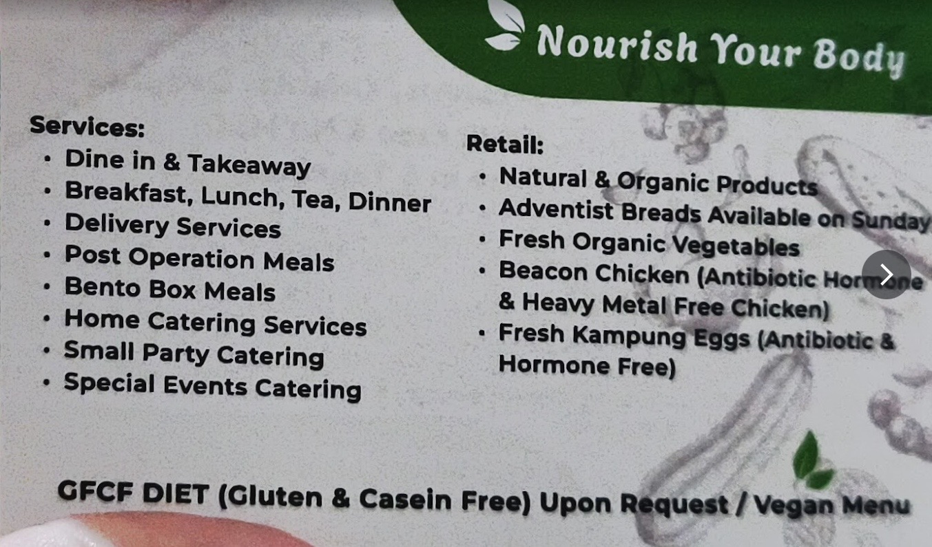 Karen Kitchen — Menu, George Town, Pulau Pinang