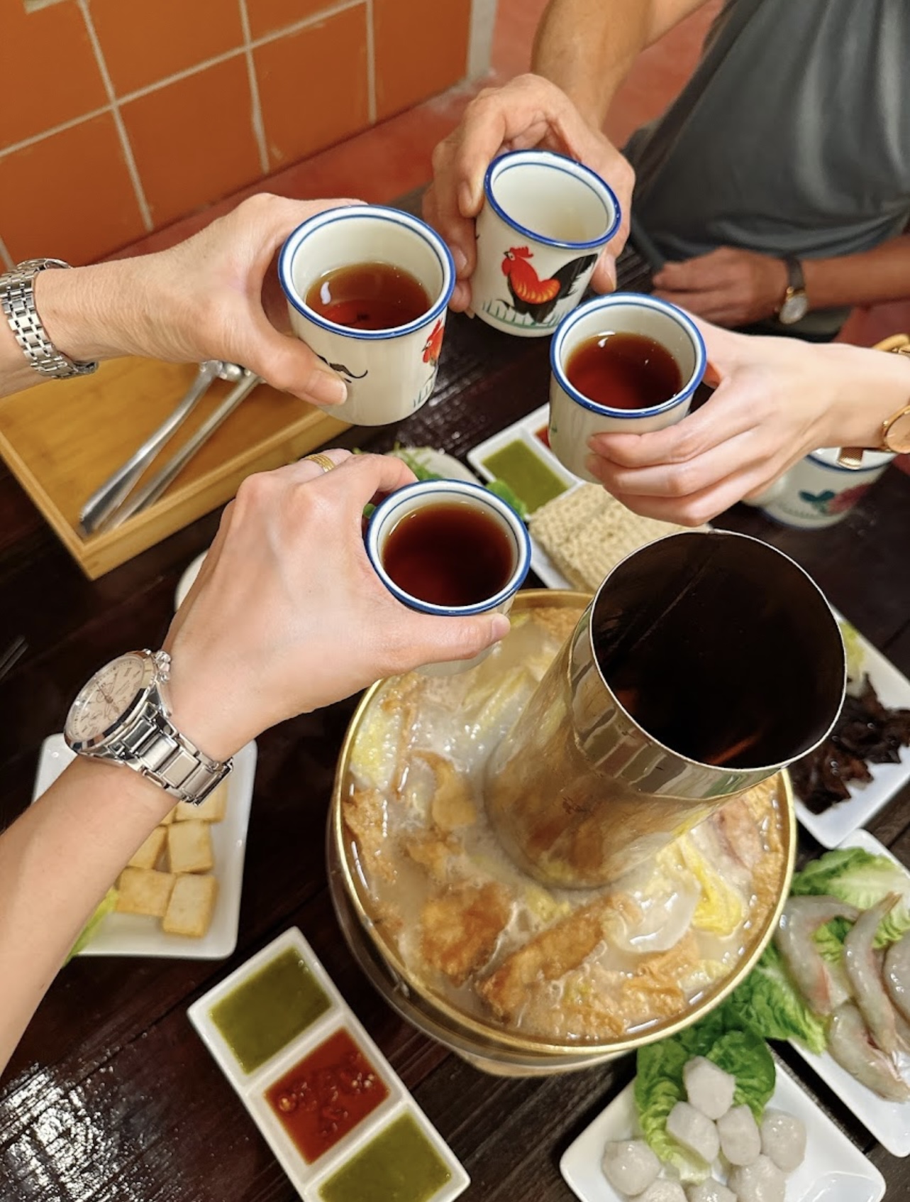 潮州人鱼头炭炉 Teochew nang charcoal steamboat — Food, George Town, Pulau Pinang