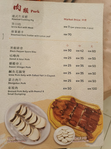 CRC Restaurant — Menu, George Town, Pulau Pinang