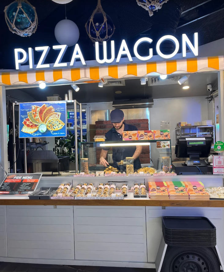 Pizza & Kunafa Wagon | Gurney Plaza Food Hall