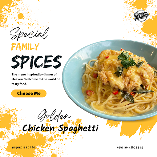PAPISZ — Menu, George Town, Pulau Pinang