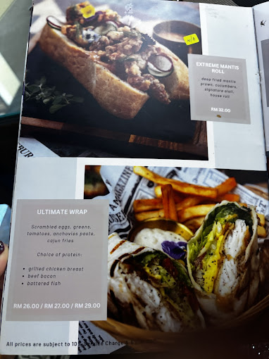 Classics by Rain Garden — Menu, George Town, Pulau Pinang