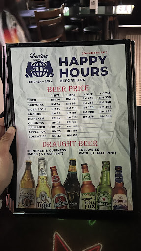 Berlinz Square — Menu, Pulau Pinang