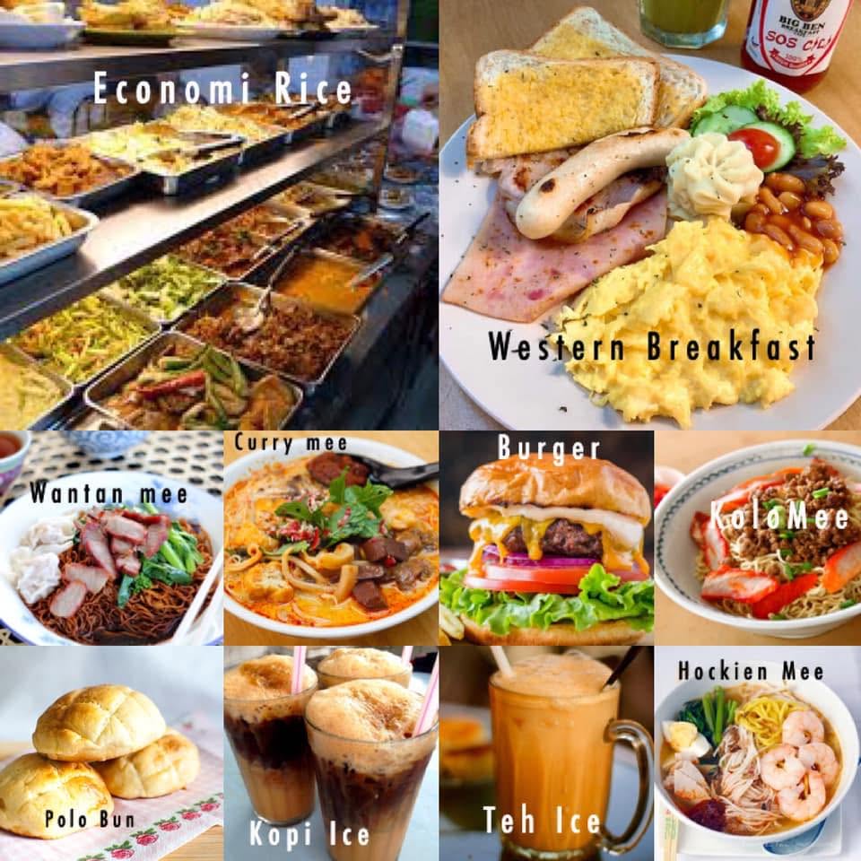 Borneo Coffee — Menu, Jelutong, Pulau Pinang